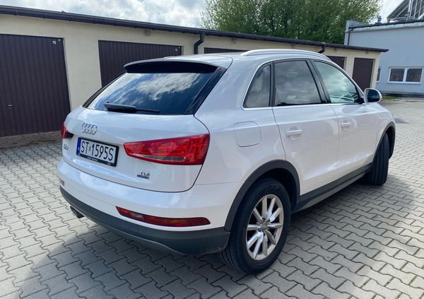 Audi Q3 cena 62000 przebieg: 230000, rok produkcji 2015 z Sosnowiec małe 79